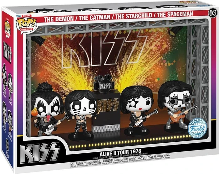 FunKo Pop! Moment - Kiss - Alive II Tour 1978