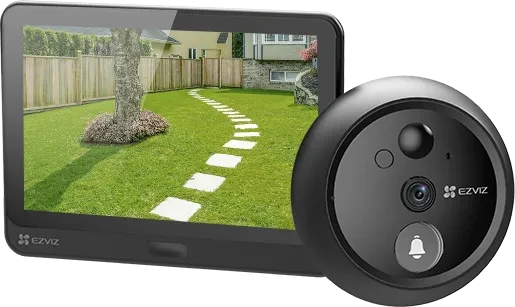 Ezviz HP4 WiFi Video Türklingel, inkl. Monitor, Video-Türklingel