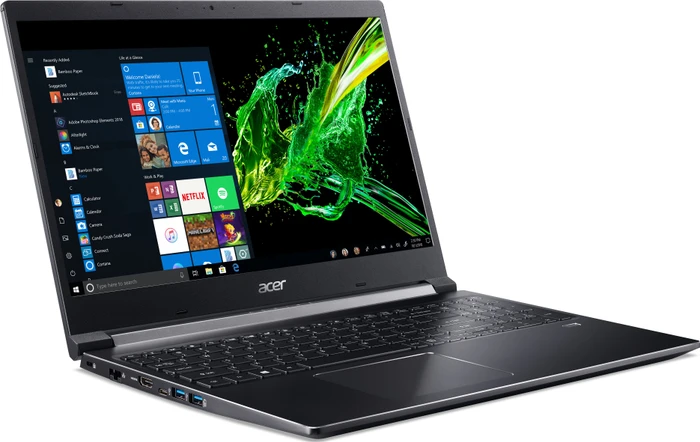 Acer Aspire 7 A715-74G-743J, schwarz, Core i7-9750H, 16GB RAM, 1.02TB SSD, GeForce GTX 1650, DE