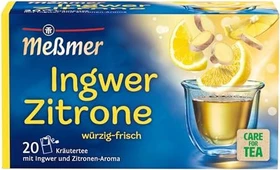 Meßmer Ingwer-Zitrone Tee Beutel, 20 Stück