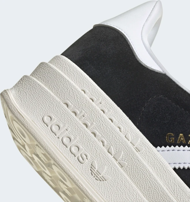 adidas Gazelle Bold core black/cloud white/core white (Damen)