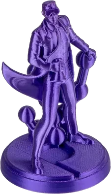Polymaker PolyLite Silk PLA, violett, Spule, 1.75mm, 1.00kg