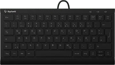 KeySonic KSK-5011ELC, schwarz, USB, DE