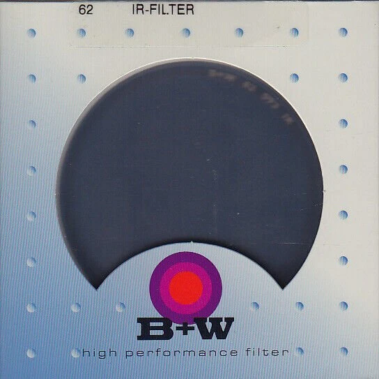 B+W F-Pro Infrarot schwarz 830 (093) 62mm