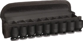 Bosch Professional PRO Impact Steckschlüsselsatz inkl. Tasche, 9-tlg.