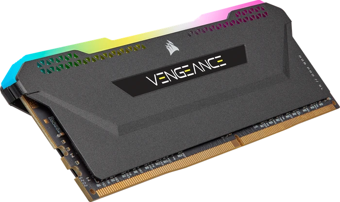 Corsair Vengeance RGB PRO SL schwarz UDIMM 32GB Kit, DDR4-3200, CL16-20-20-38