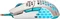 Cooler Master MasterMouse MM711 Retro RGB Gaming Maus grau/hellblau/rot, USB Vorschaubild