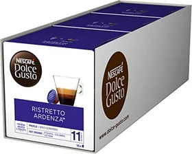 Nestlé Nescafe Dolce Gusto Espresso Ristretto Kaffeekapseln, 48 Stück (3x 16 Stück)