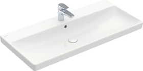 Villeroy & Boch Avento Schrankwaschtisch 100x47x18cm, mit Überlauf, weiß alpin ceramicplus