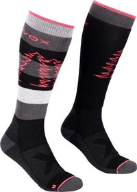 Ortovox Freeride Long Socken black raven (Damen)