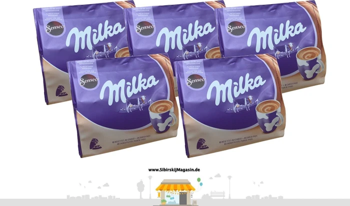 Douwe Egberts Senseo Milka Kakaokapseln, 8 Stück