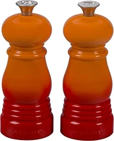 Le Creuset Classic Mini Salz-/Pfeffermühlen-Set ofenrot, 2-tlg.