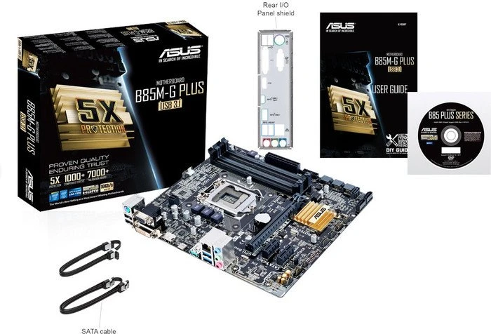 ASUS B85M-G Plus/USB 3.1 (Intel 1150)