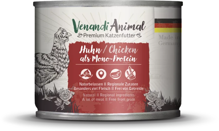 Venandi Animal Huhn als Monoprotein, 200g