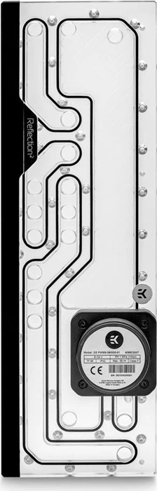 EK Water Blocks Quantum Line EK-Quantum Reflection² ROG Hyperion D5 PWM D-RGB, Verteilerplatte mit Pumpe, Acryl