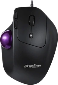 Perixx PERIMICE-520 Ergonomic Trackball Mouse, schwarz, USB-A