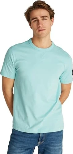 Calvin Klein Badge T-Shirt kurzarm fresh mint (Herren)