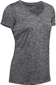 Under Armour Tech V Twist Funktionsshirt kurzarm schwarz (Damen)