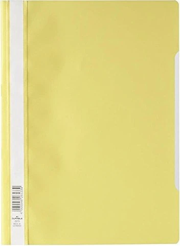 Durable Sichthefter, A4, gelb/transparent, 50er-Pack