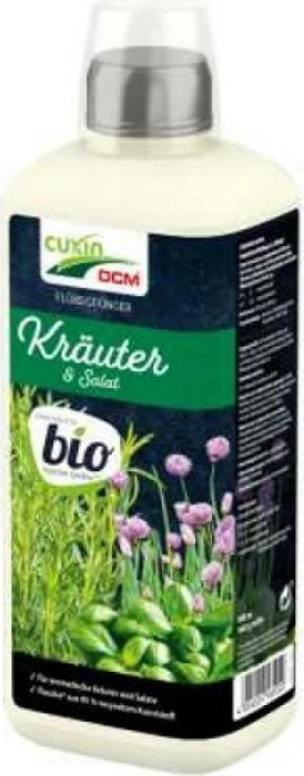 Cuxin DCM Flüssigdünger Kräuter & Salat Bio, 800ml