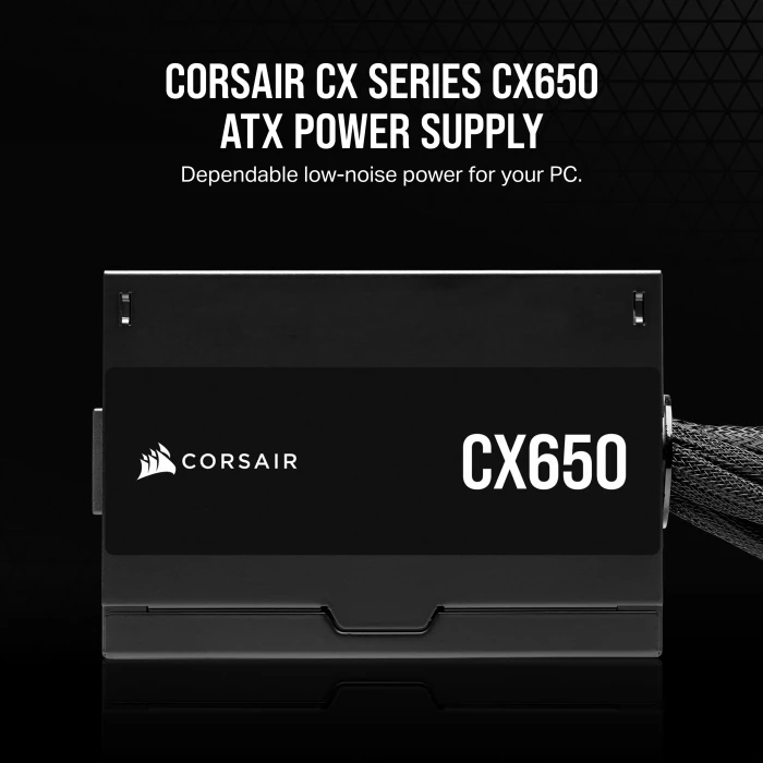 Corsair CX Series 2023 CX650 650W, ATX 2.31