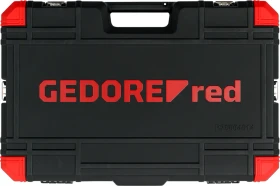 Gedore red R78004014 Steckschlüsselsatz inkl. Koffer, 11-tlg.