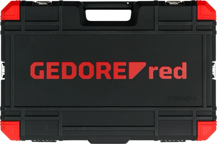 Gedore red R78004014 Steckschlüsselsatz inkl. Koffer, 11-tlg.