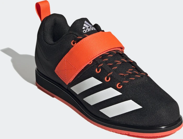adidas Powerlift 4 core black/cloud white/solar red (Herren)