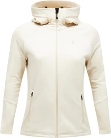 Peak Performance Rider Essentials Midlayer Zip Hood Jacke sand fog (Damen)