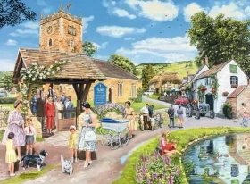 Ravensburger Puzzle Glückliche Tage Nr.3 Nostalgie auf dem Land