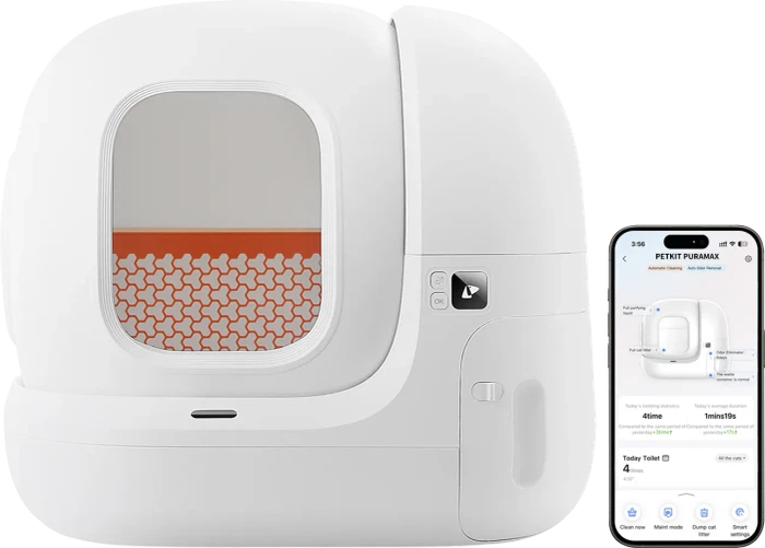 Petkit Pura Max T4 Katzentoilette, selbstreinigend, weiß