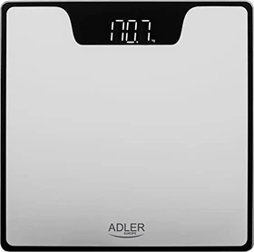 Adler AD 8174s digitale Personenwaage silber