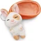 Nici Sleeping Pets Hase karamell gepunktet Schlüsselanhänger 8cm Vorschaubild