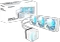 GIGABYTE EAGLE 360 ICE, weiß Vorschaubild