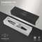 Parker IM Monochrome Kugelschreiber matte grey/schwarz, Geschenkbox Vorschaubild