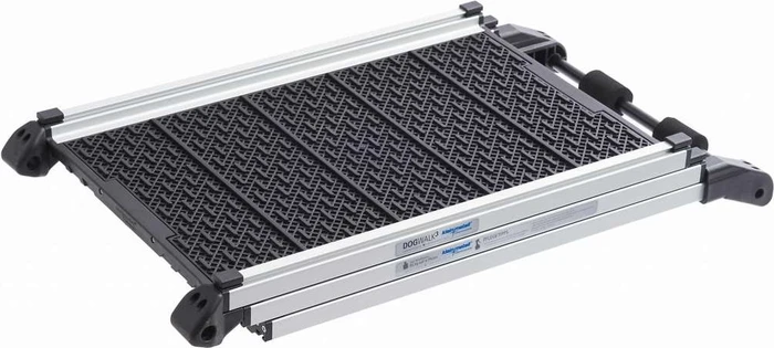 Kleinmetall DOGWALK3 Alu-Hunderampe, 3 Segmente, Standard