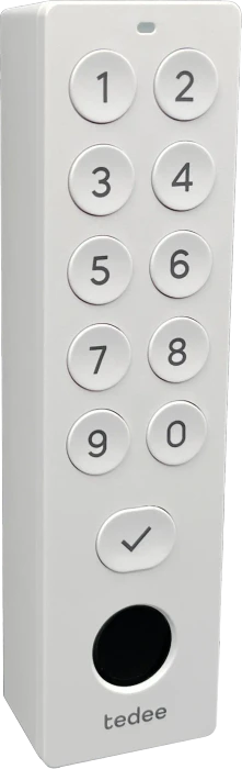 Tedee Keypad PRO – Biometrisch Toetsenveld Voor Slim Deurslot, Vingerafdruk Of Pincode, IP65, Tot 100 Codes/vingers, Eenvoudige Montage 1 miniatuurafbeelding