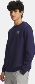 Under Armour Icon Fleece Crew Sweatshirt midnight navy/white (Herren)