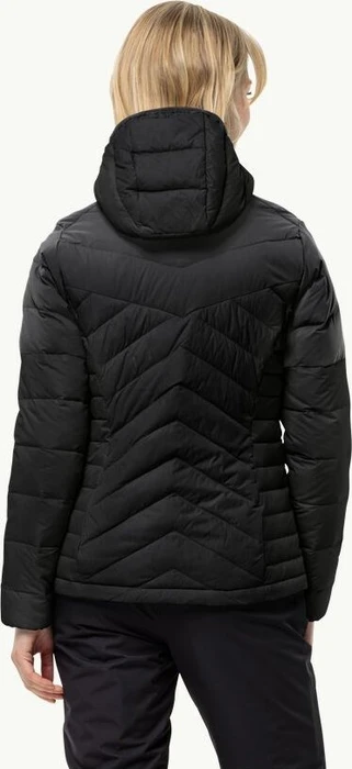 Jack Wolfskin Tundra Down Hoody Funktionsjacke schwarz (Damen)
