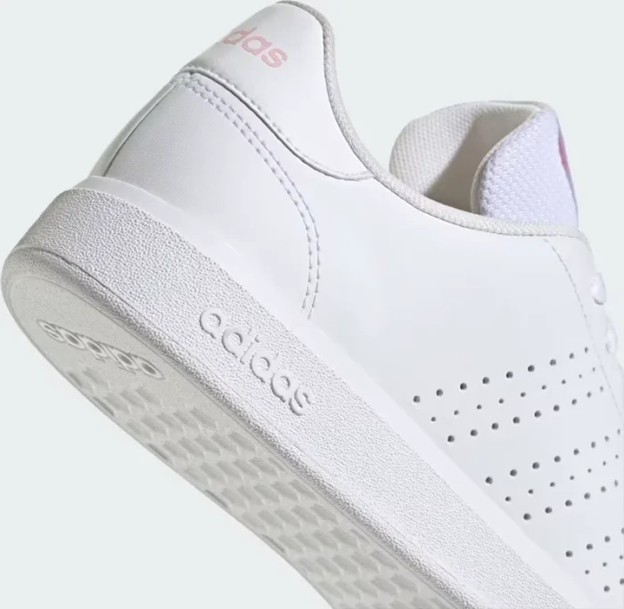 adidas Advantage Base 2.0 cloud white/clear pink (Damen)