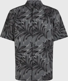 O'Neill Print Hemd kurzarm black dipped leaves (Herren)