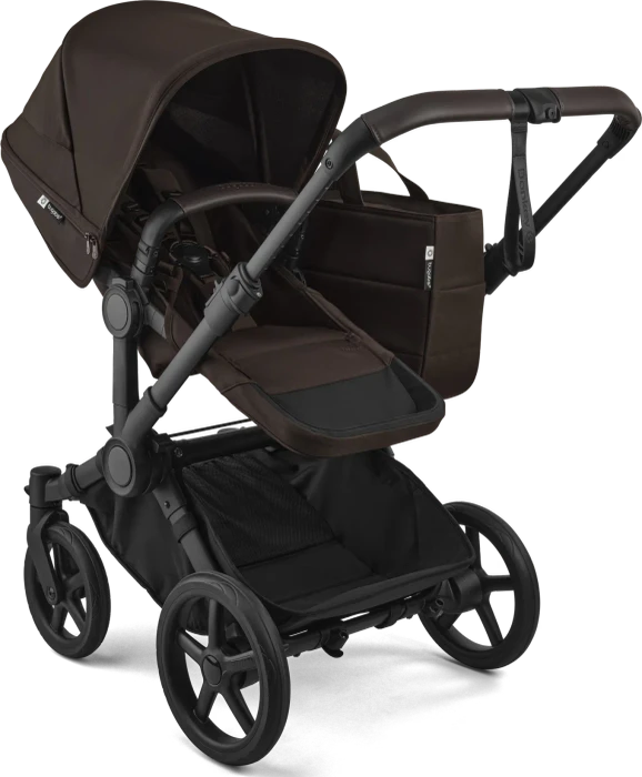 Bugaboo Donkey 6 2in1 Gestell schwarz cocoa brown