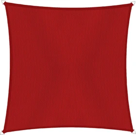 Windhager Cannes Sonnensegel 500x500cm rot