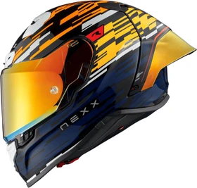 Nexx X.R3R Glitch Racer orange/blau