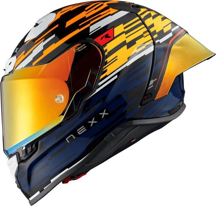 Nexx X.R3R Glitch Racer orange/blau