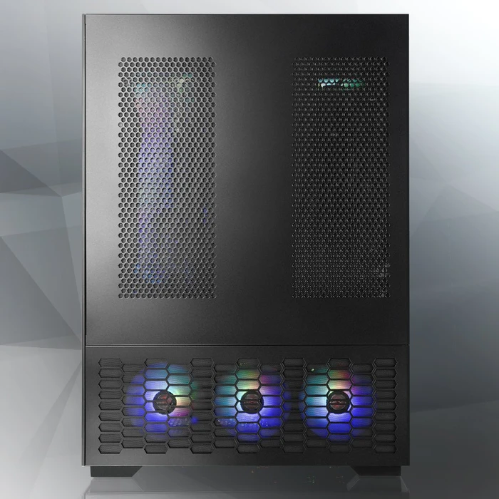 Raijintek Paean Premium, Glasfenster