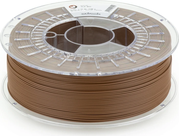 Extrudr NX2 PLA, braun, Spule, 1.75mm, 2.50kg