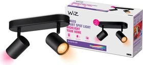 WiZ Imageo GU10 Spot 2-flammig schwarz