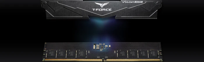 TeamGroup T-Force VULCAN schwarz UDIMM 32GB Kit, DDR5-6000, CL30-36-36-76, X8
