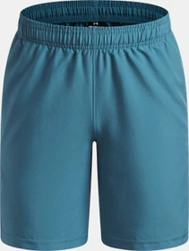 Under Armour Tech Woven Wordmark Hose kurz boundless blue/blue haze (Junior)